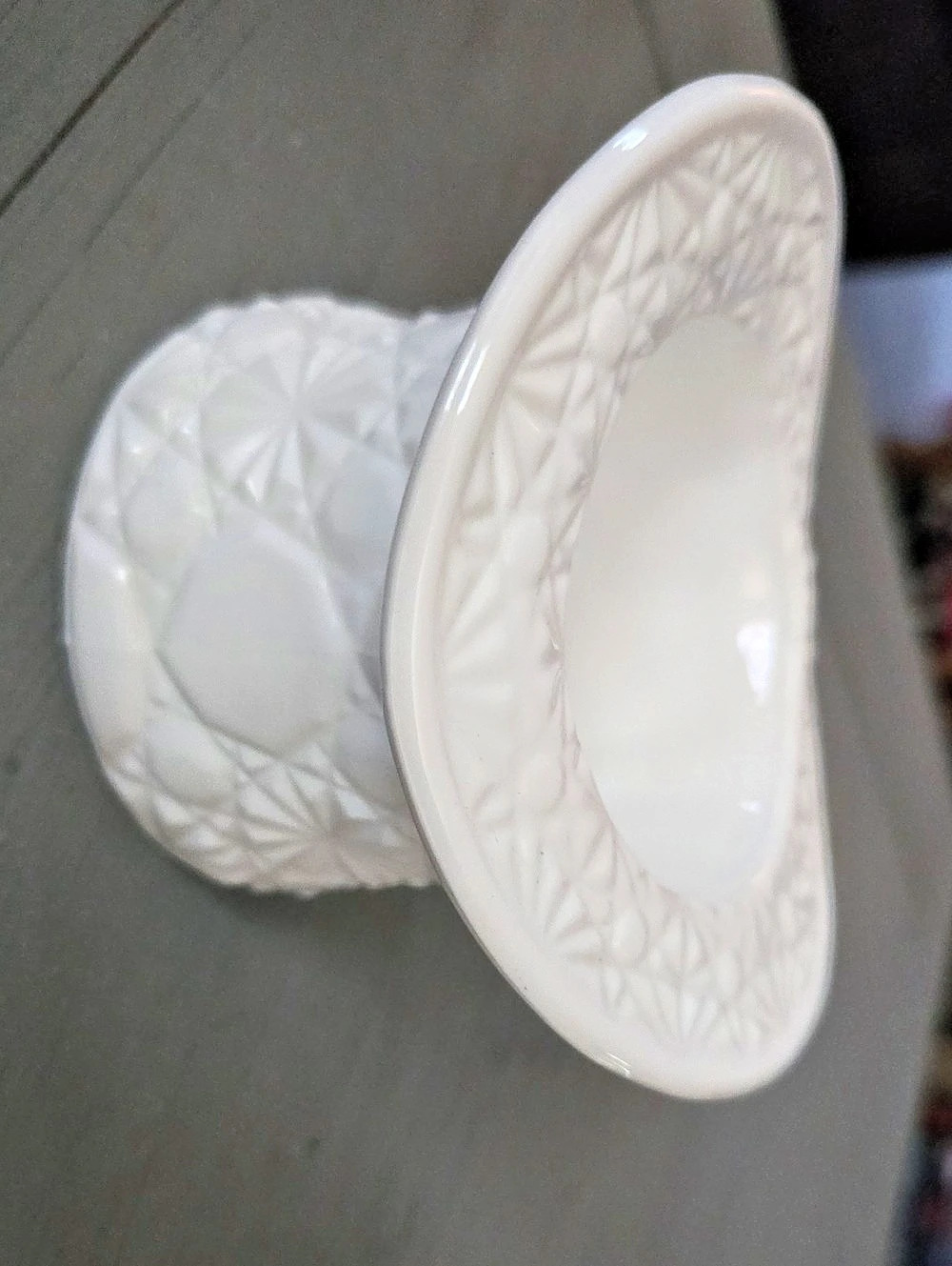 White Fenton Top Hat